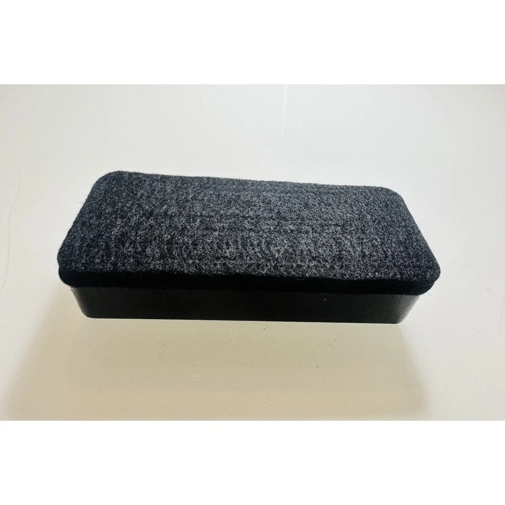 Staples Durable Dry Erase Board Eraser, Black